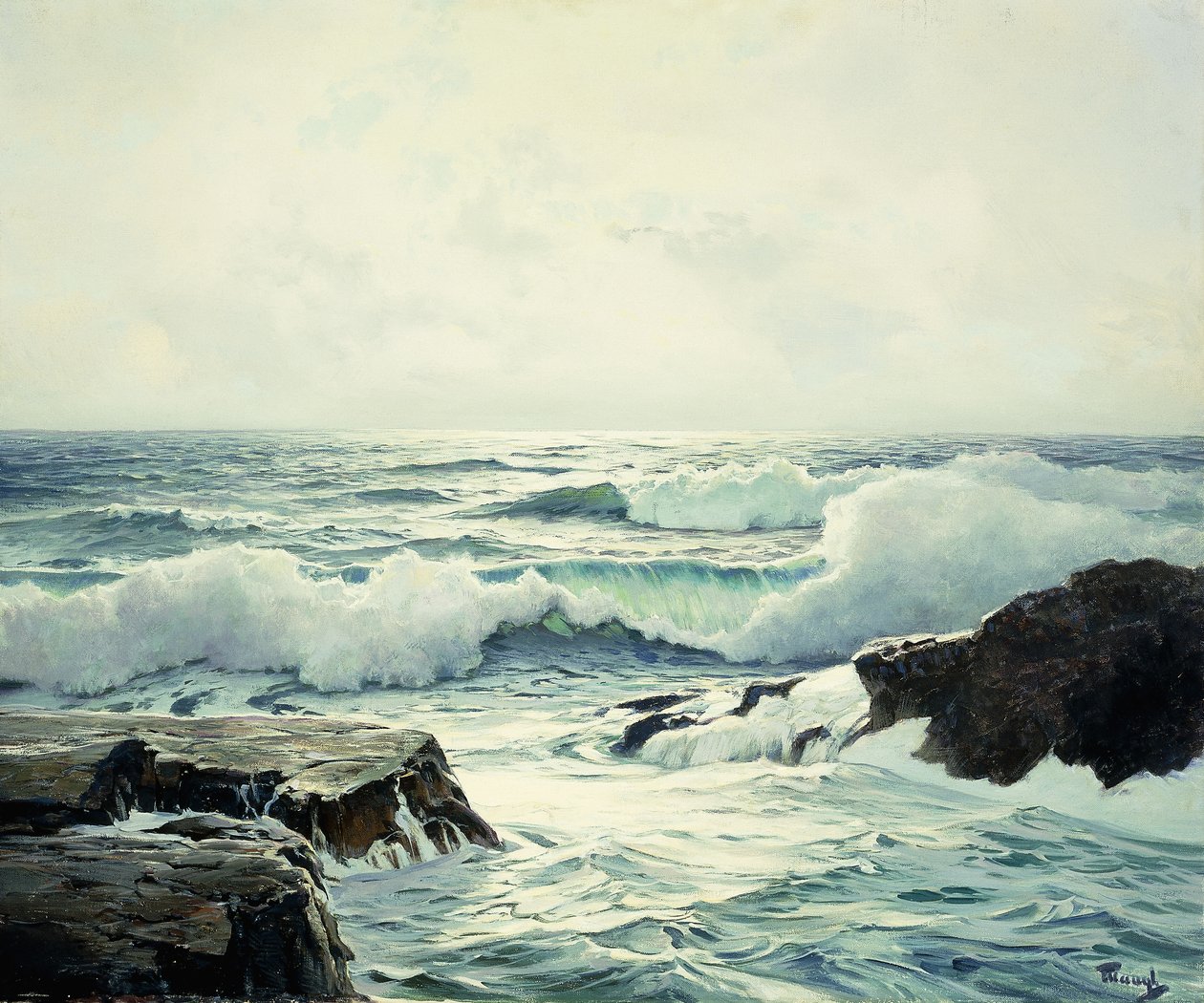 Luz plateada de Frederick Judd Waugh