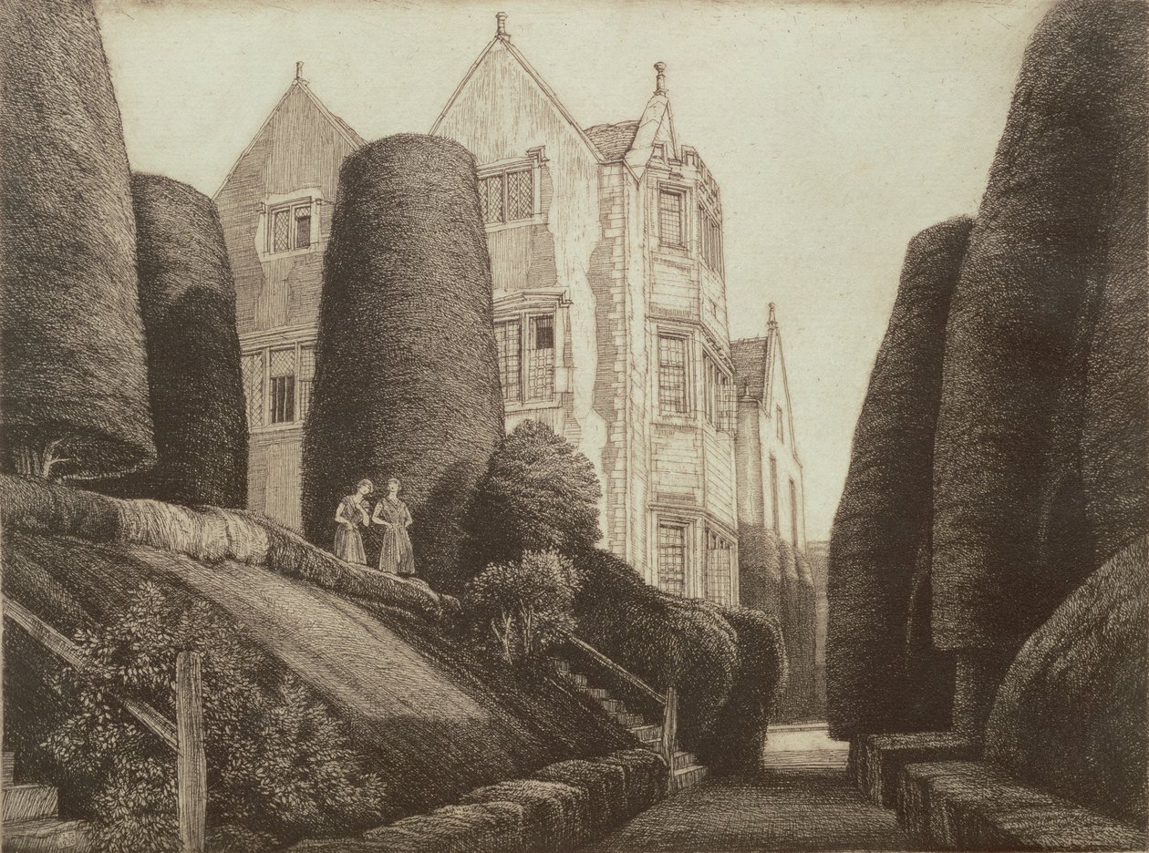 Owlpen Manor, 1931 de Frederick Landseer Maur Griggs