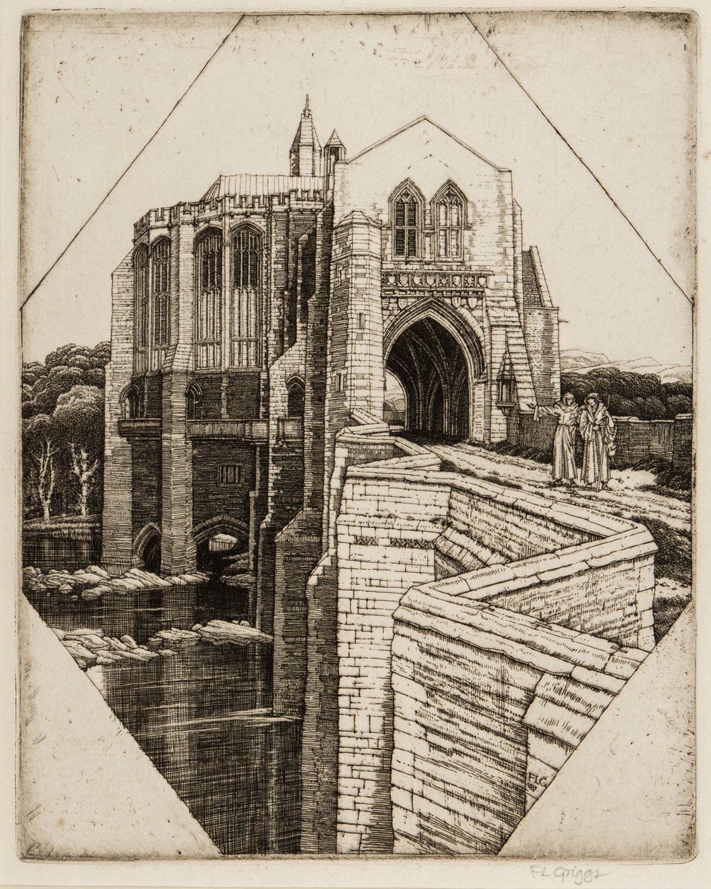 Puente de St Botolph No. 2, 1936-37 de Frederick Landseer Maur Griggs