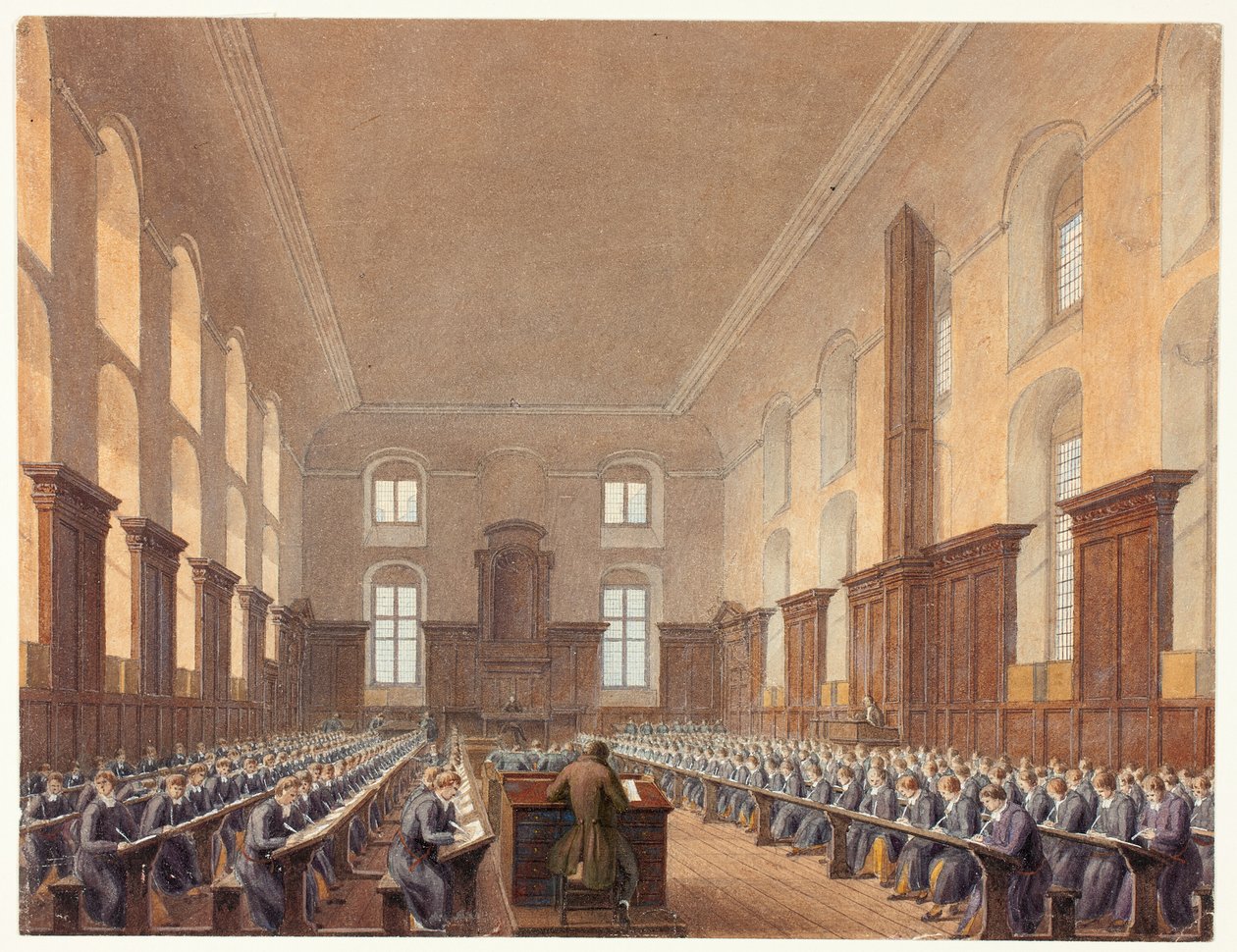 Escuela de Escritura, Hospital de Cristo de Frederick Mackenzie