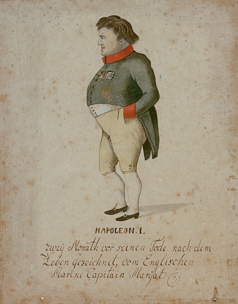 Napoleón Bonaparte de Frederick Marryat