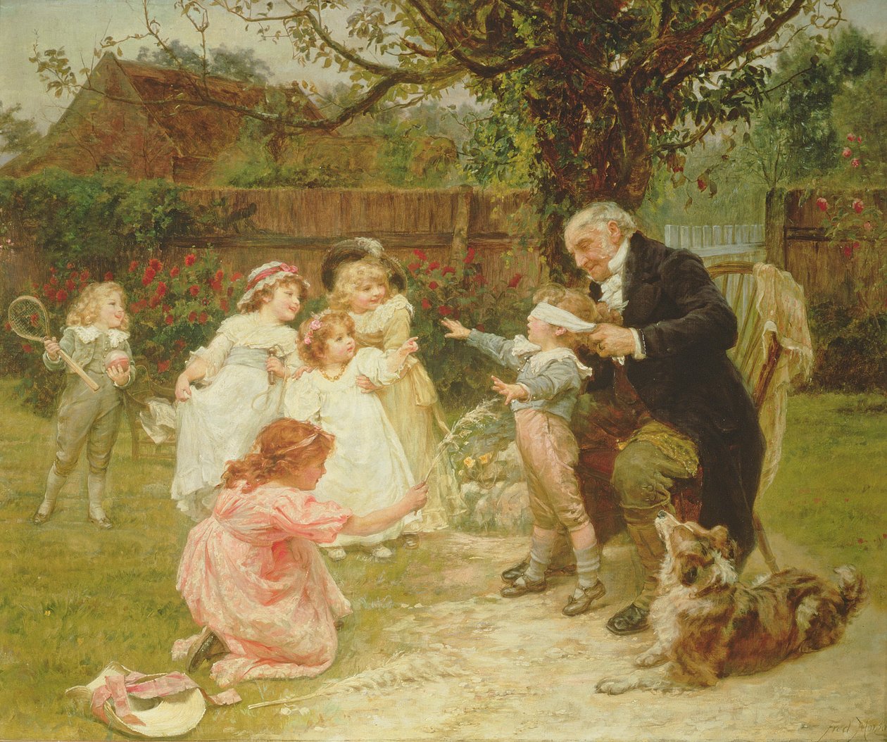 La gallina ciega de Frederick Morgan