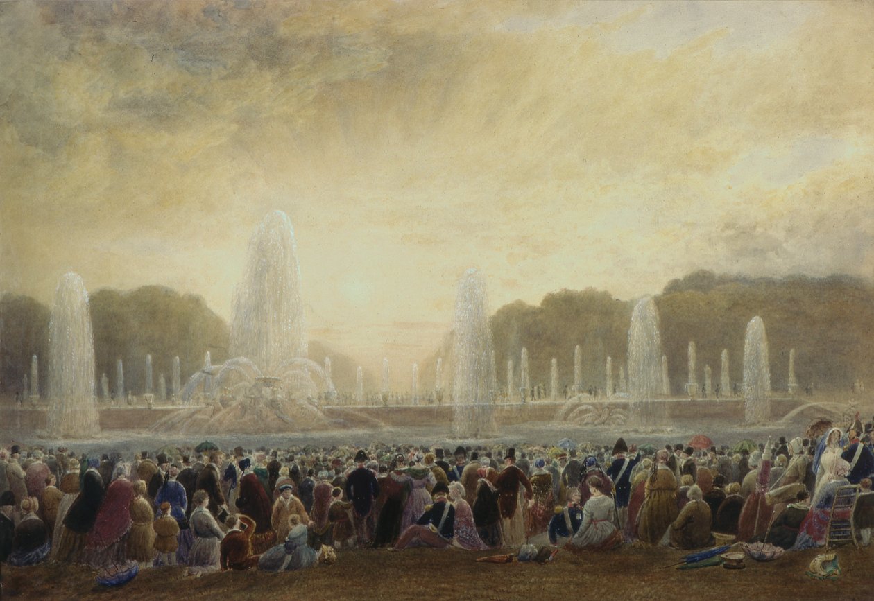 Las Fuentes de Versalles de Frederick Nash