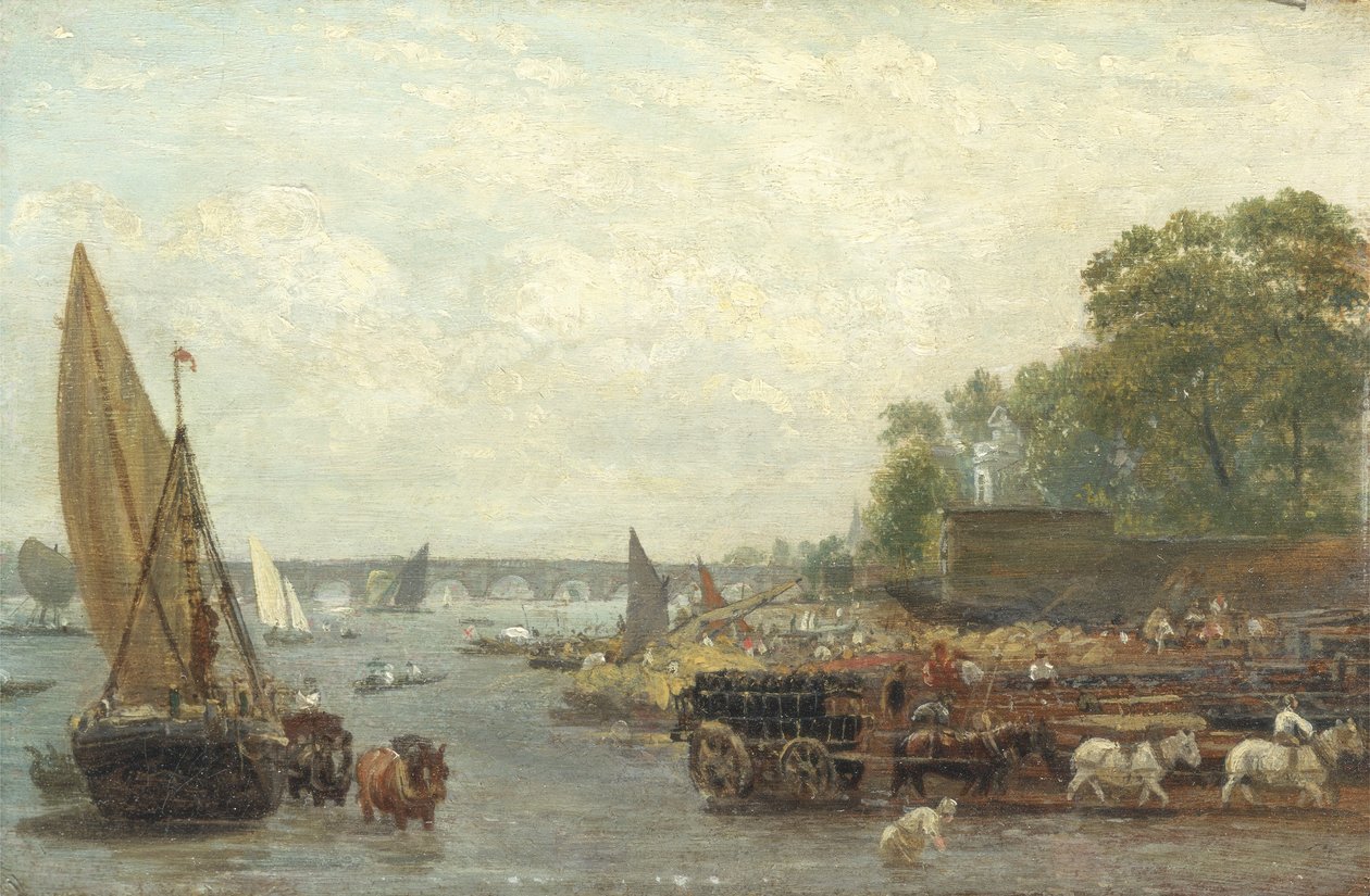 Puente de Westminster, c.1820-30 de Frederick Nash