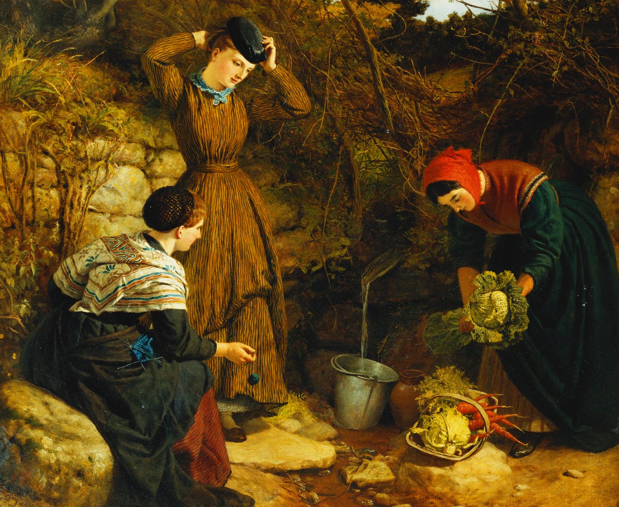 En el manantial, 1870 de Frederick Richard Pickersgill