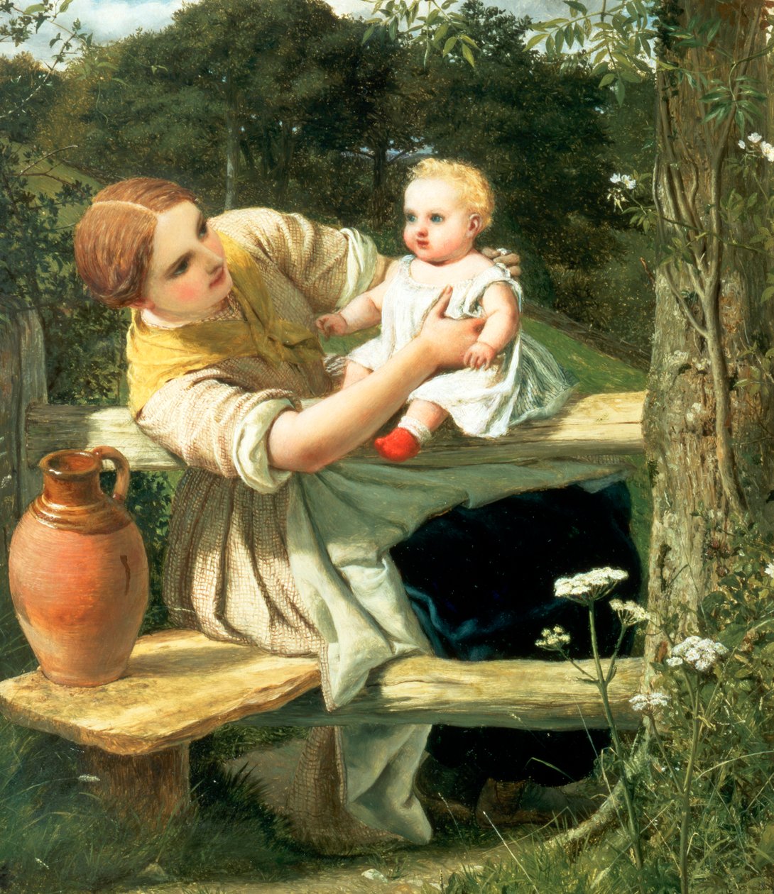 En Camino a la Primavera, c. 1862 de Frederick Richard Pickersgill