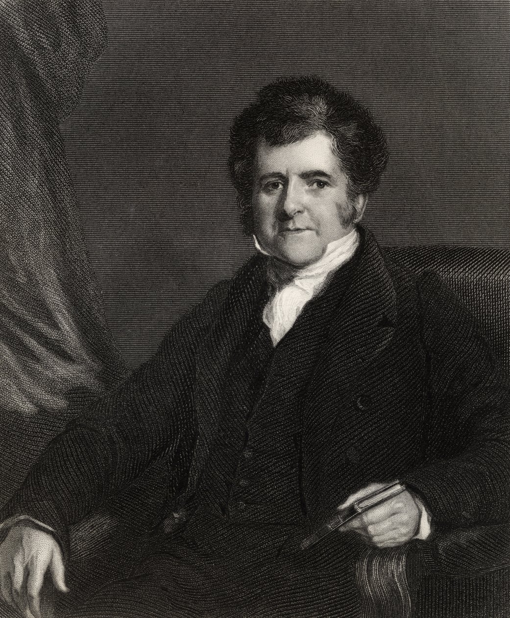 Richard Bright, grabado por H. Cock, de 