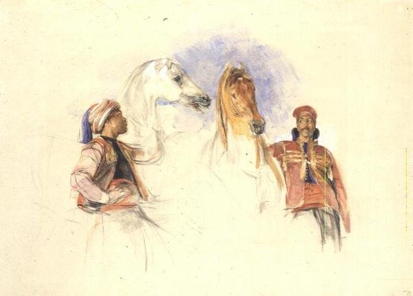Bocetos de Jinetes de Frederick S. Lewis