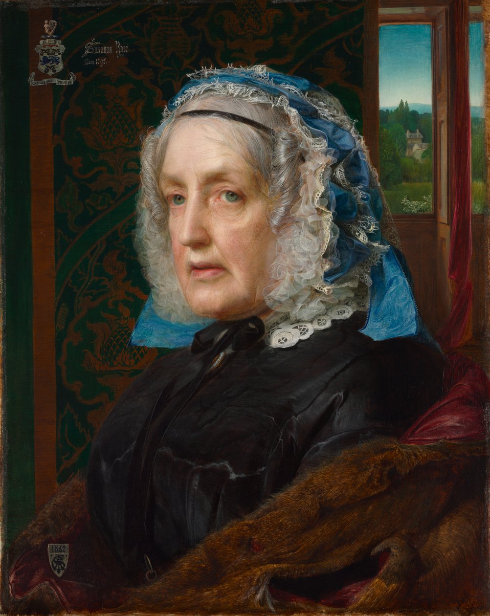 Portrait of Susanna Rose de Frederick Sandys