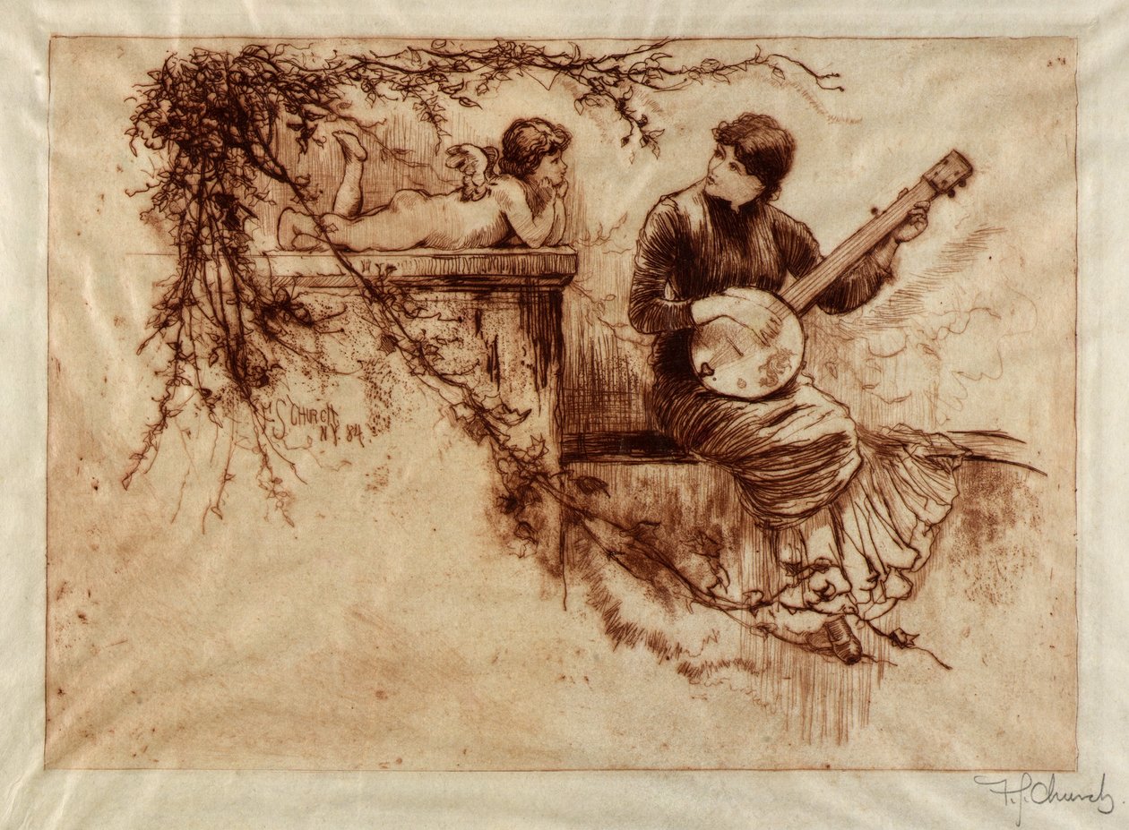Una sinfonía, siglo XIX de Frederick Stuart Church