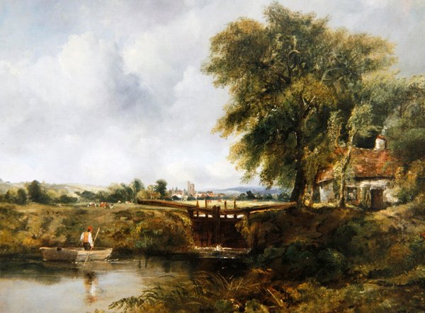 Dedham Lock de Frederick Waters Watts