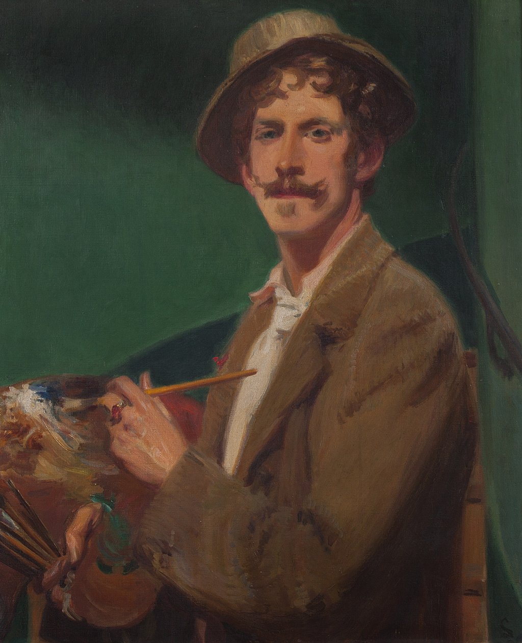 Autorretrato de Frederick William MacMonnies