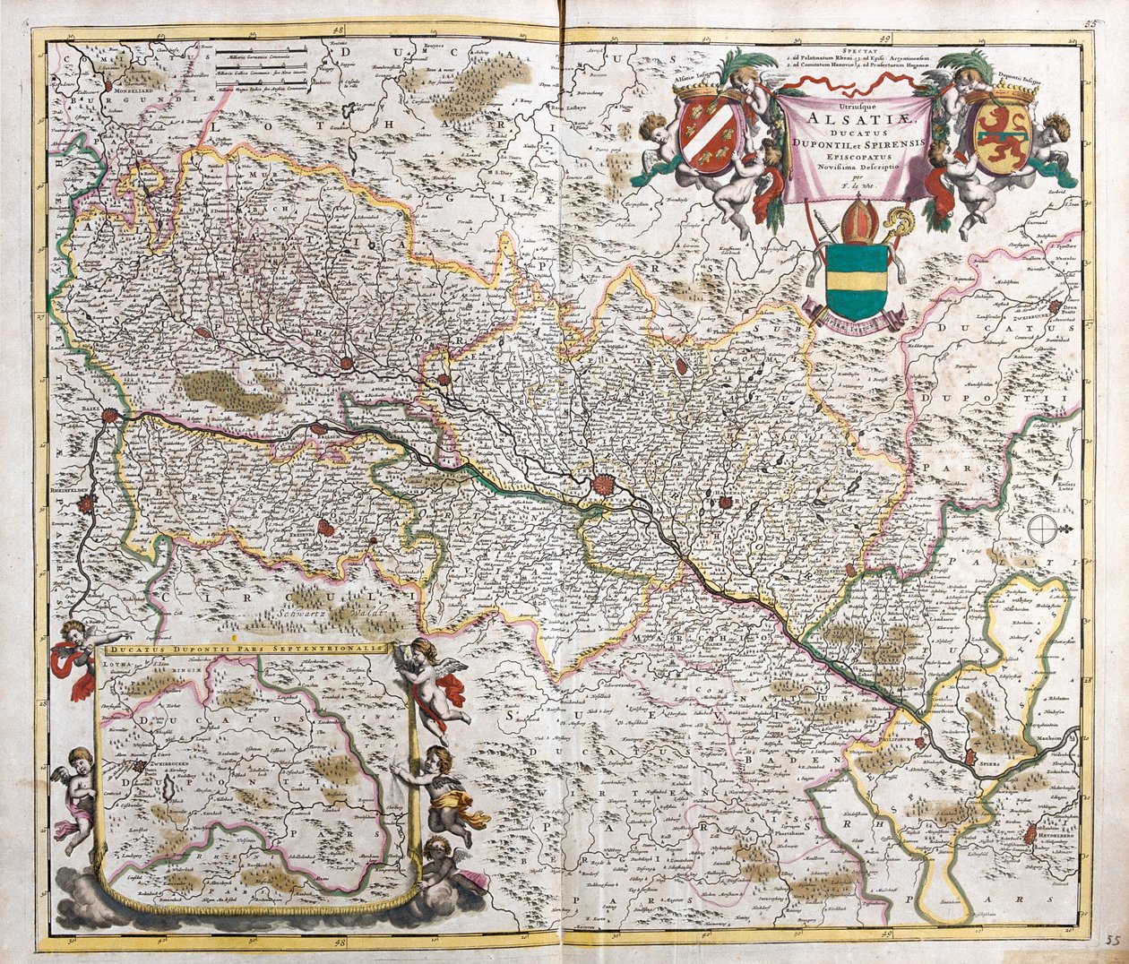 Alsacia, Francia de Frederick de Wit
