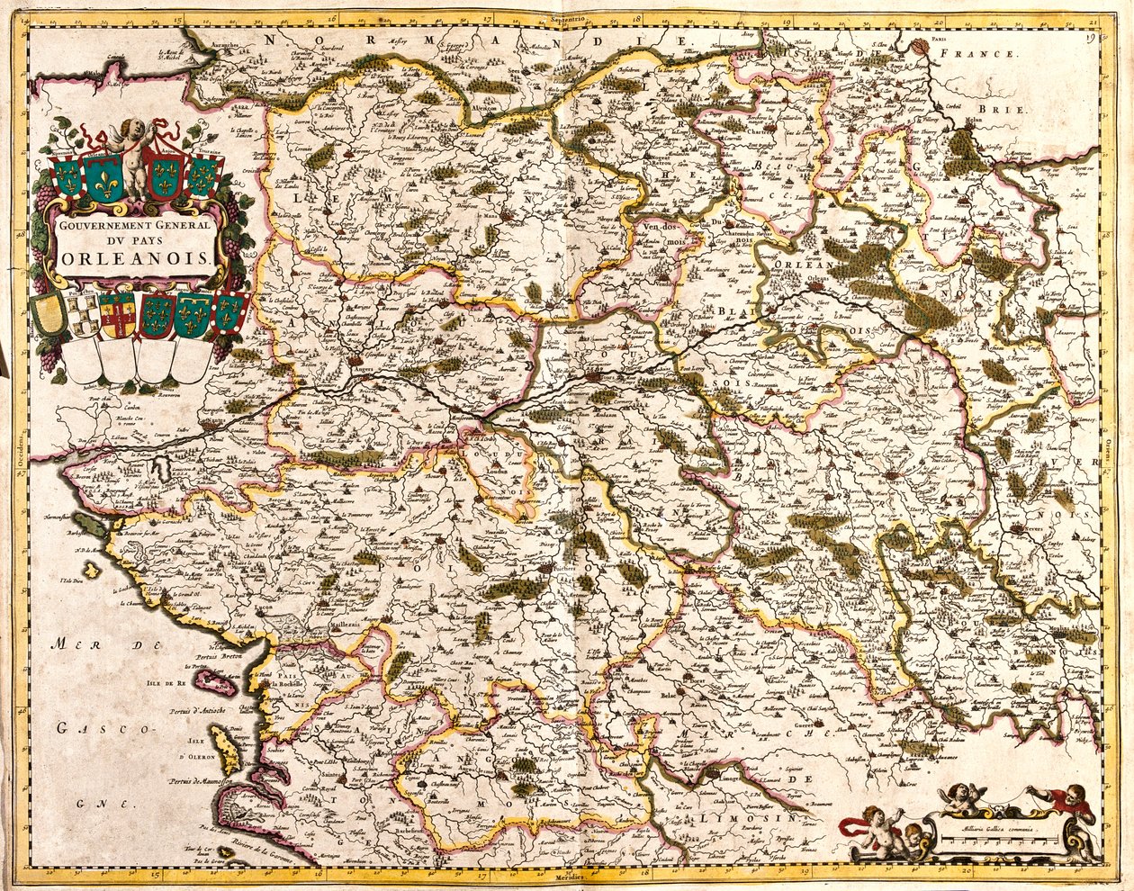 Centro-Este de Francia, Francia de Frederick de Wit