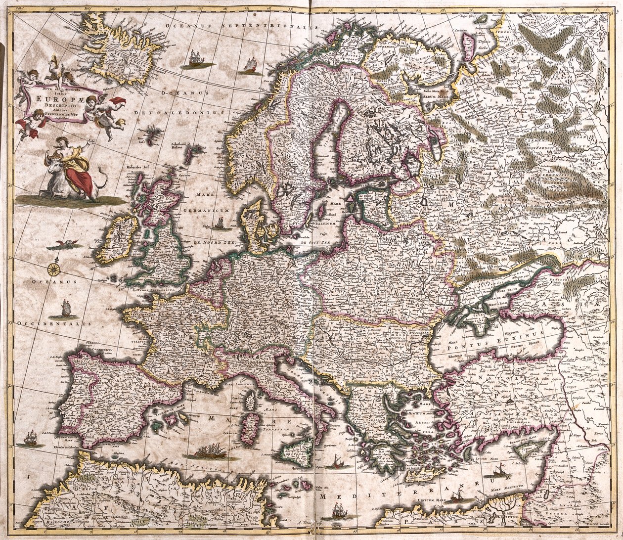 Europa de Frederick de Wit