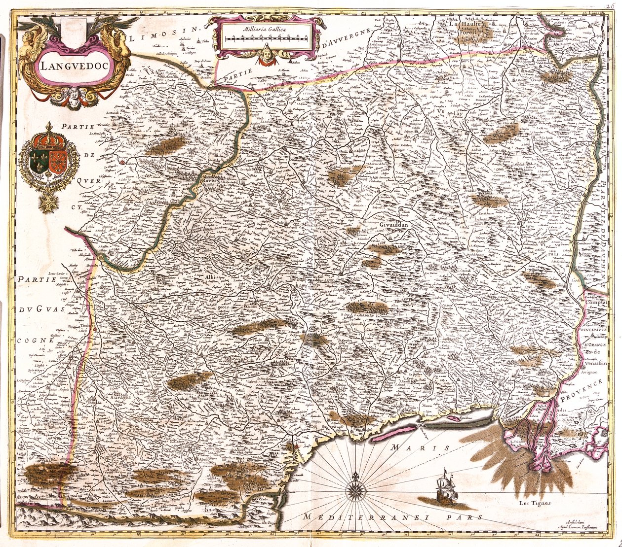 Languedoc, Francia de Frederick de Wit