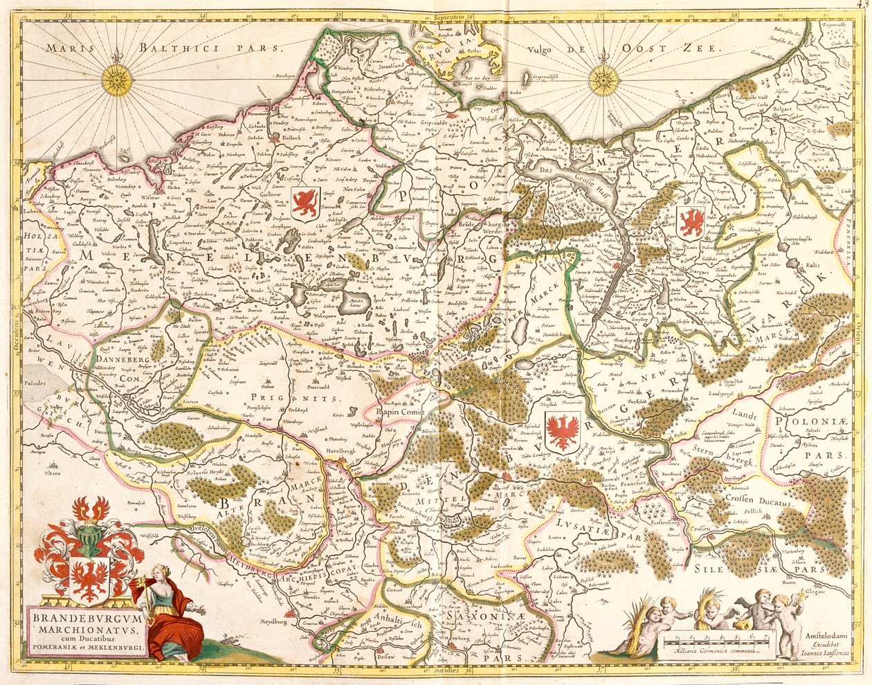 Mecklemburgo-Pomerania Occidental, Berlín, Brandeburgo, Alemania de Frederick de Wit