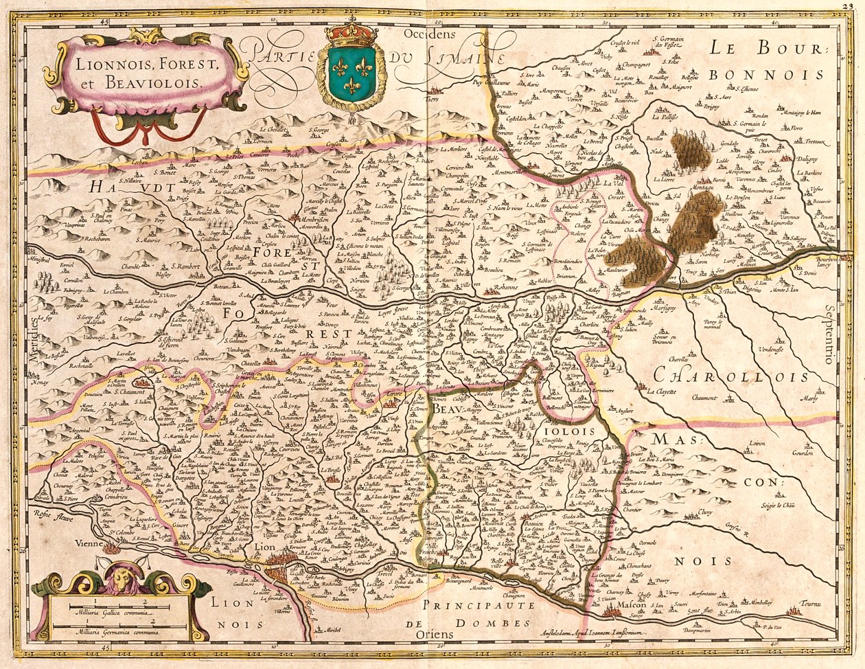 Ródano-Alpes, Francia de Frederick de Wit
