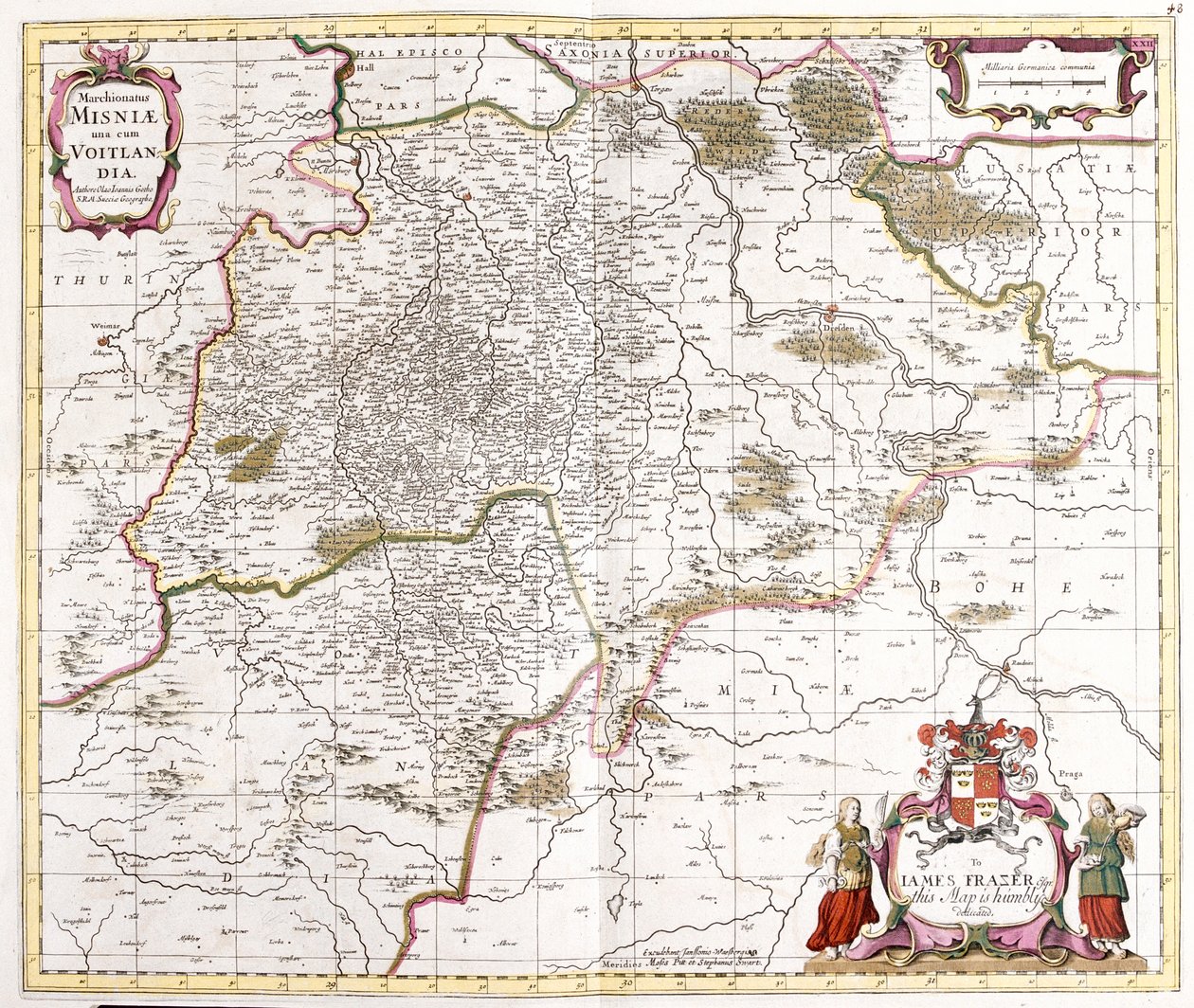 Sajonia, Alemania de Frederick de Wit