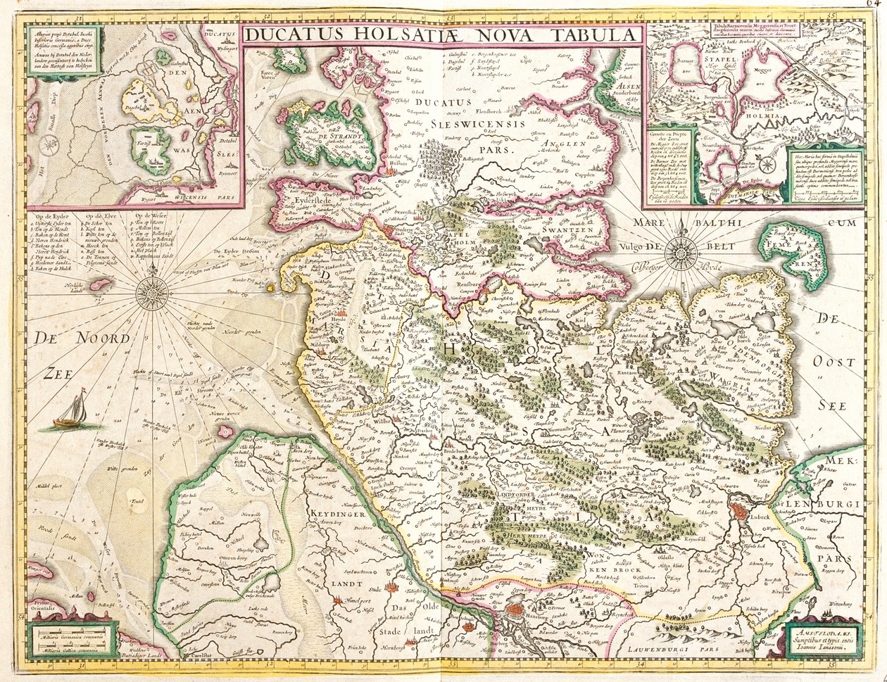 Schleswig-Holstein, Baja Sajonia, Hamburgo, Alemania de Frederick de Wit