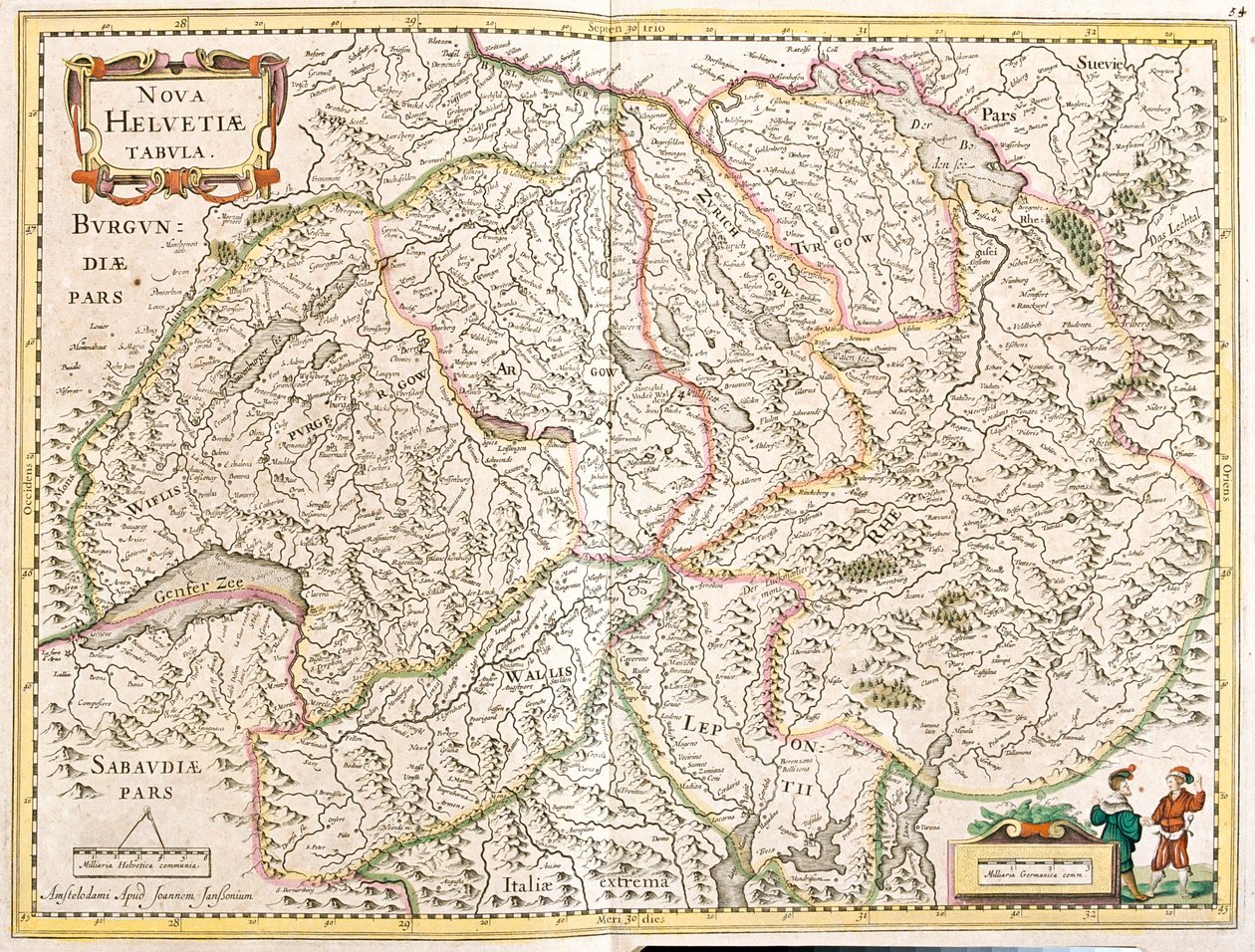 Suiza de Frederick de Wit