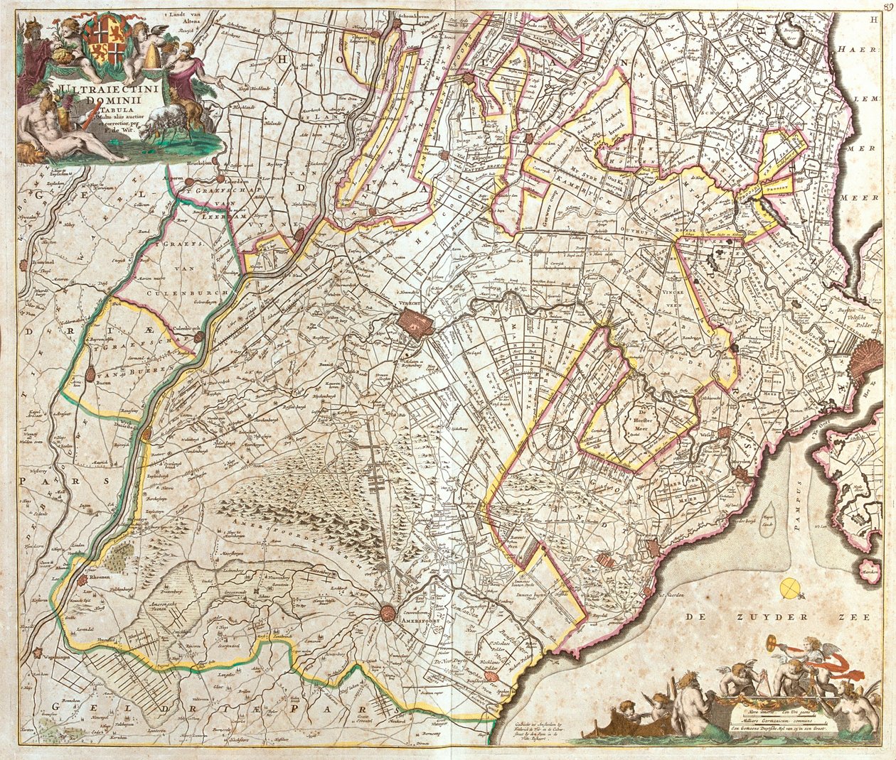 Utrecht, Holanda Septentrional, Limburgo, Güeldres, Países Bajos de Frederick de Wit