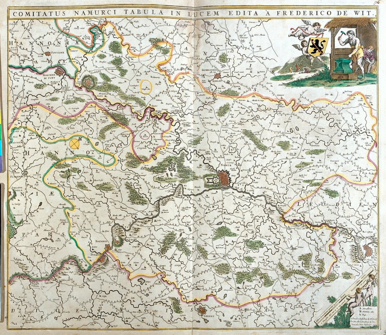 Valonia, Bélgica de Frederick de Wit