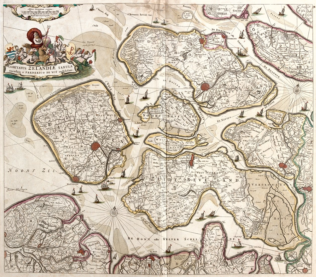 Zelanda, Países Bajos de Frederick de Wit