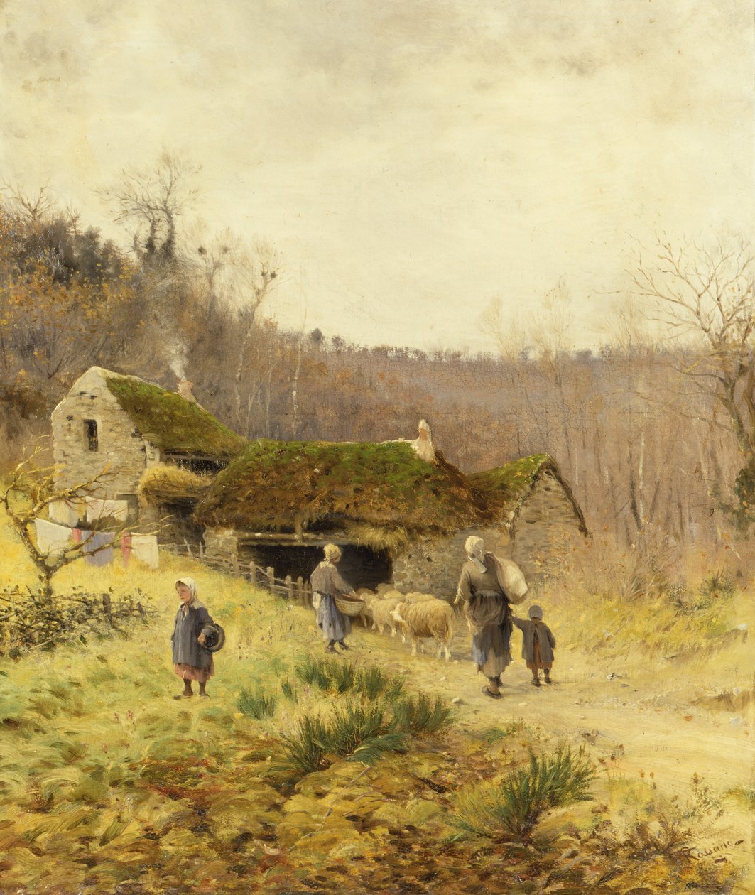 Una granja rural de Frederico Rossano