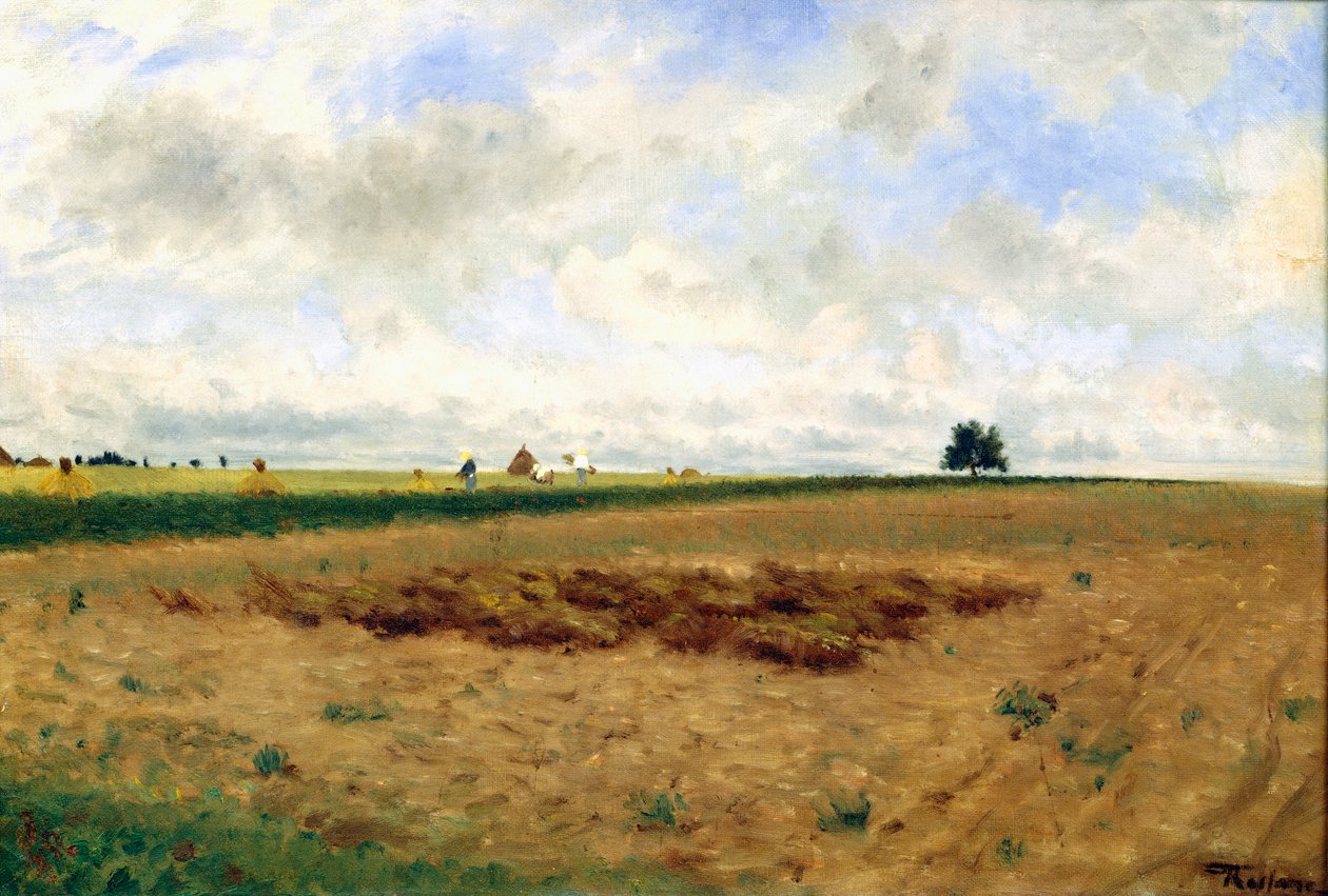 Paisaje con pajares de Frederico Rossano