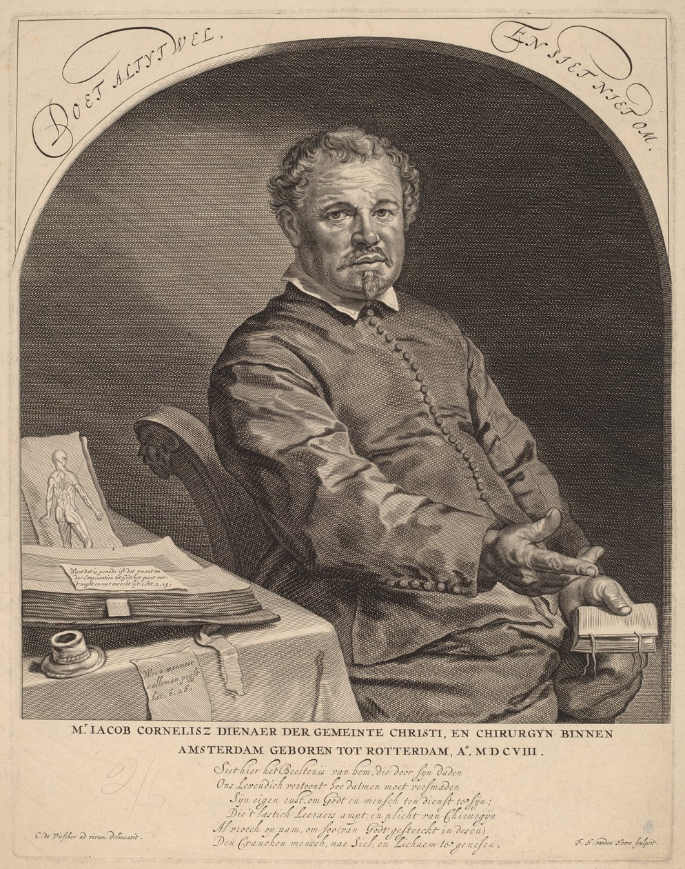 Jacob Cornelius de Frederik Hendrik van den Hove after Cornelis Visscher