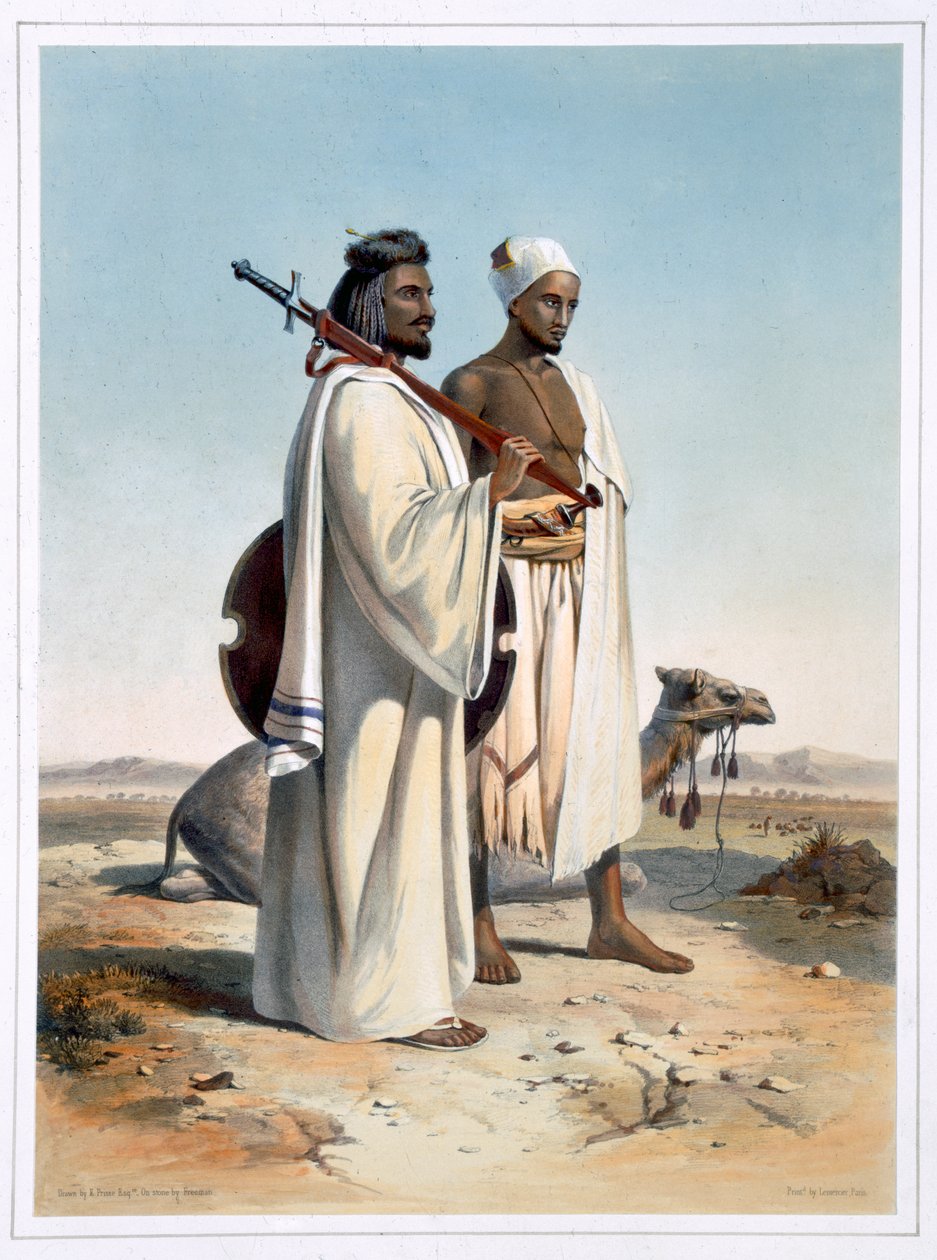Los Ababda, nómadas del desierto de la Tebaida oriental de Freeman