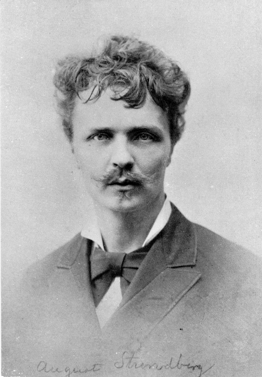 August Strindberg, 1 de enero de 1884 de French Photographer