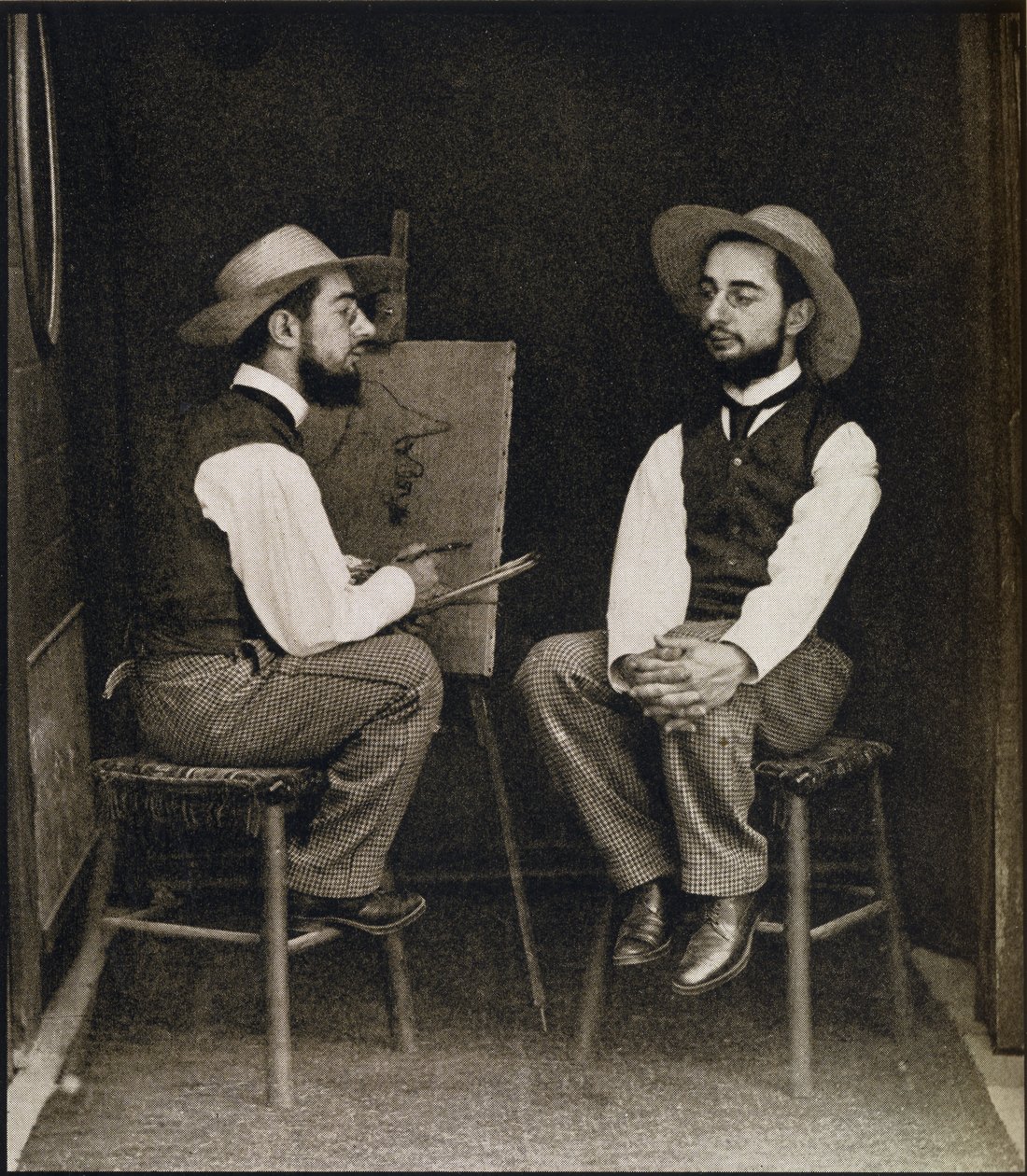 Doble retrato de Toulouse-Lautrec, de 