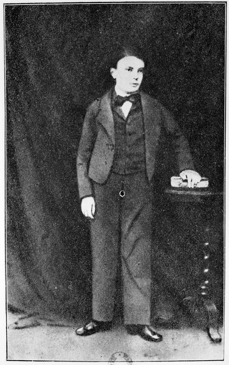 Guy de Maupassant en Fecamp, a los 9 años, de La Fin de Maupassant por Georges Normandy, publicado en 1927, París de French Photographer