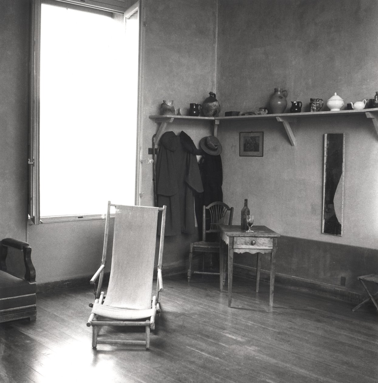 Interior del estudio de Cézanne en Aix-en-Provence, c.1900-02 de French Photographer