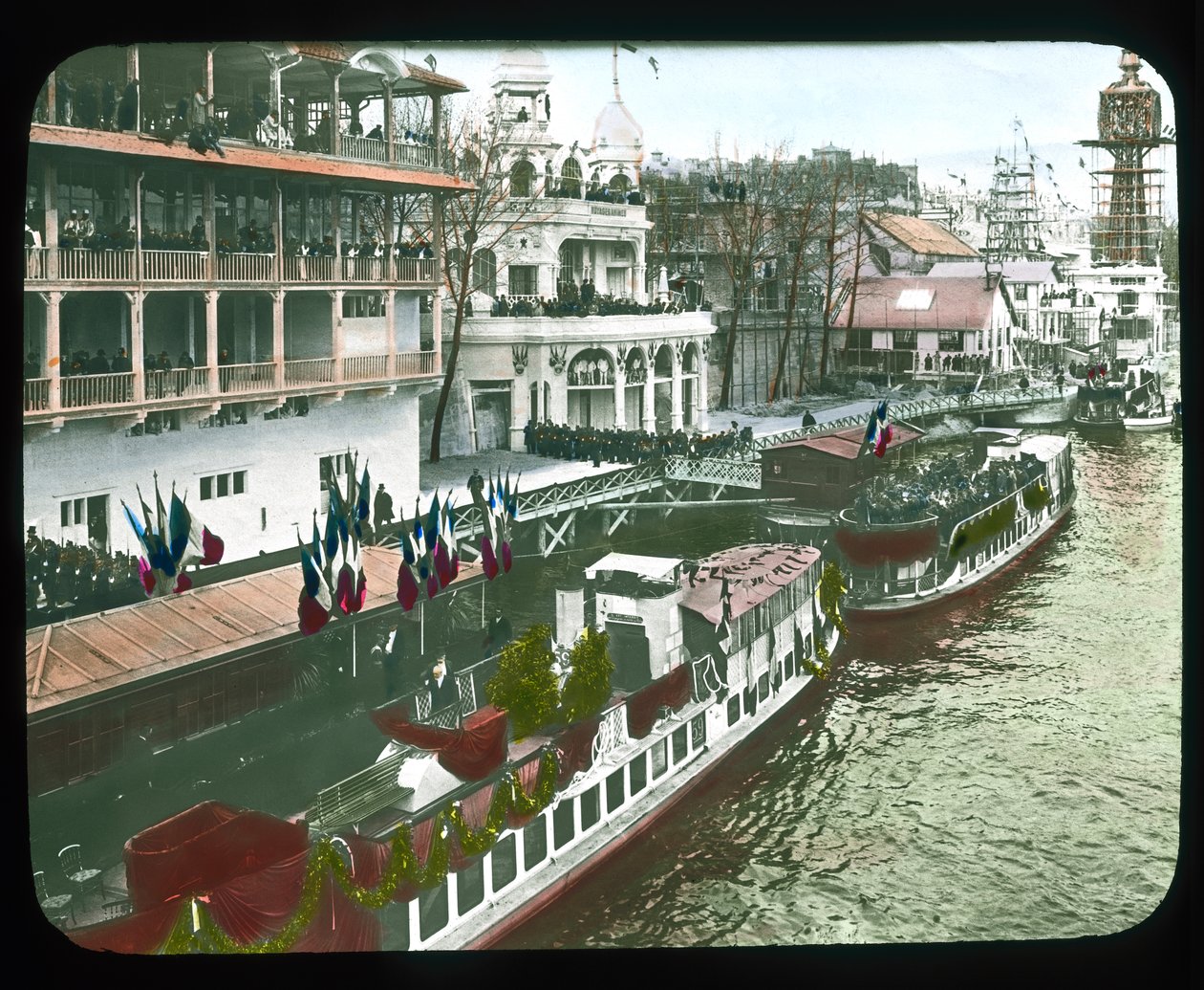 Exposición de París: Día de la inauguración, 1900 de French Photographer