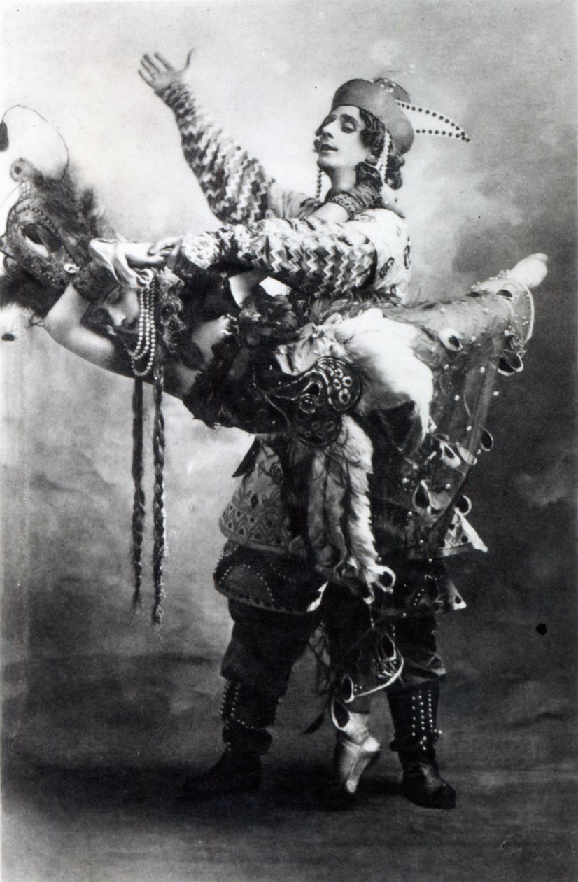 Tamara Karsavina y Michel Fokine en 
