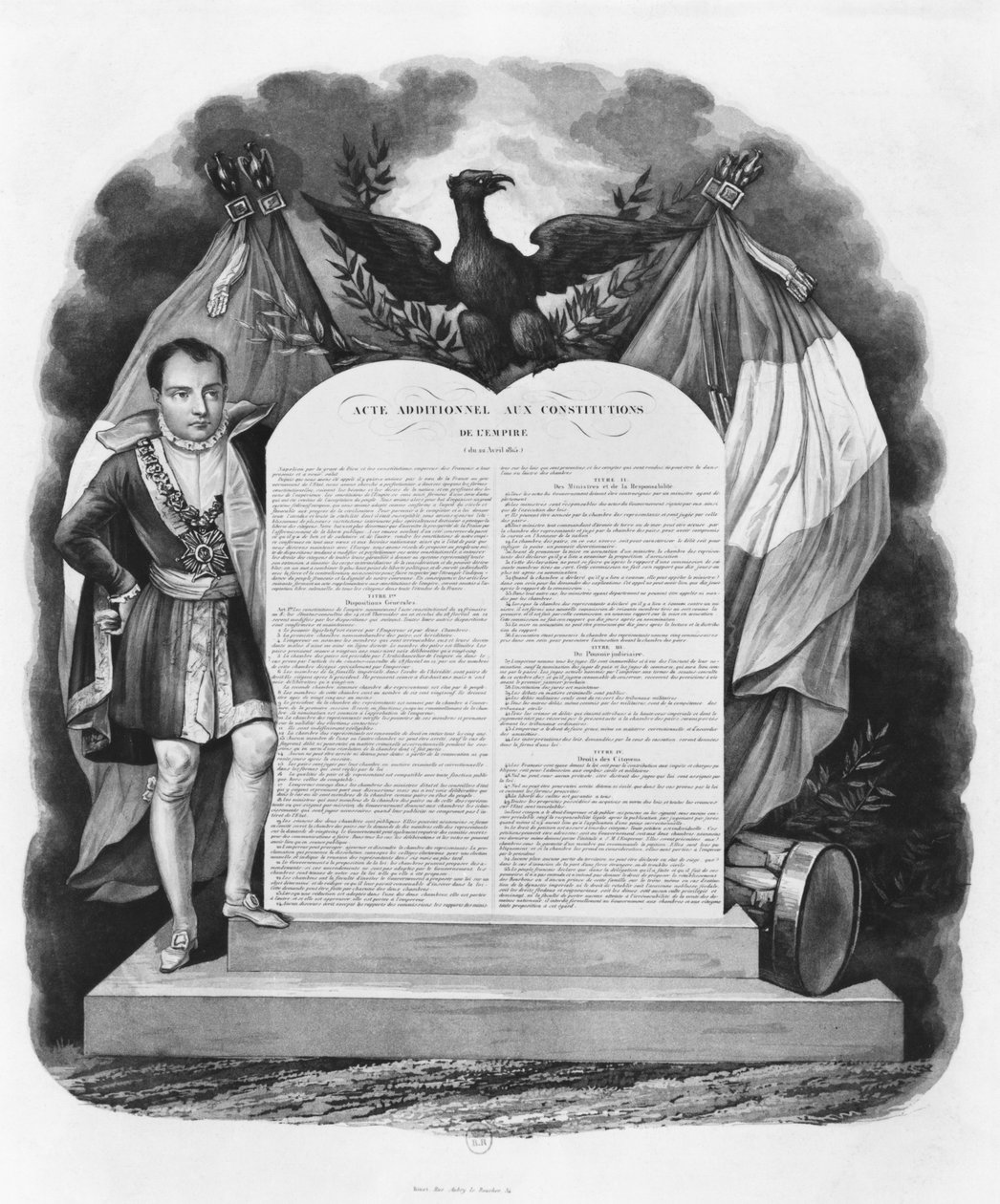 Acta adicional del 22 de abril de 1815 a las Constituciones del Imperio de French School