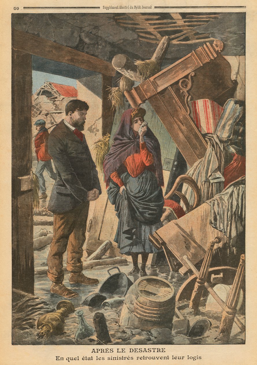Después del desastre, ilustración de 