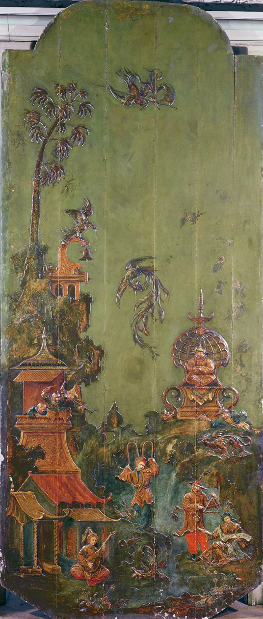 Aire, de una serie de paneles que representan los Cuatro Elementos, c.1730 de French School
