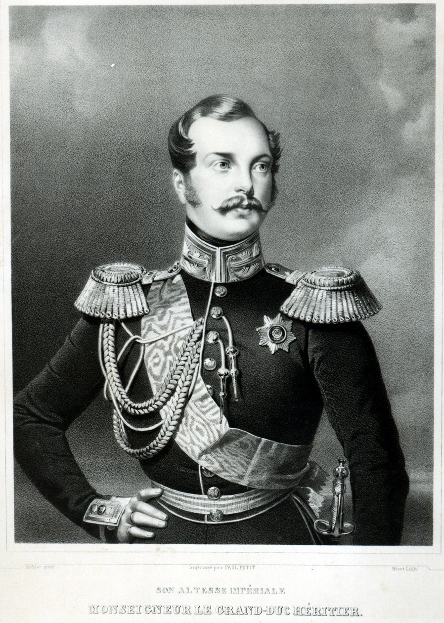 Alejandro II (1818-81) de Rusia de French School
