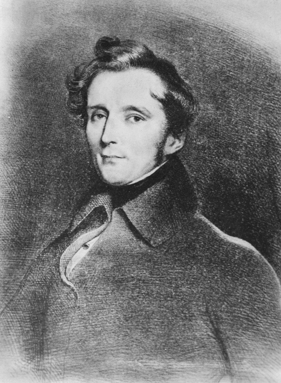 Alphonse de Lamartine, 1830 de French School
