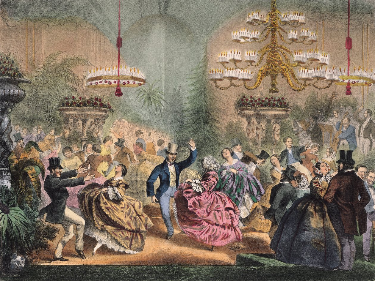 Baile en el Jardin d