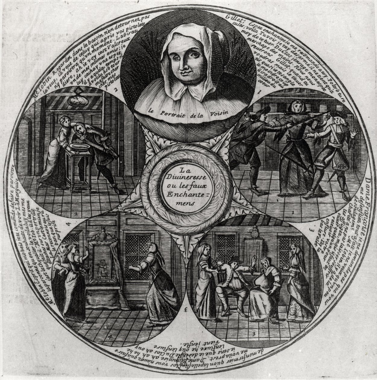 Catherine Monvoisin (La Voisin) y el asunto del veneno de French School