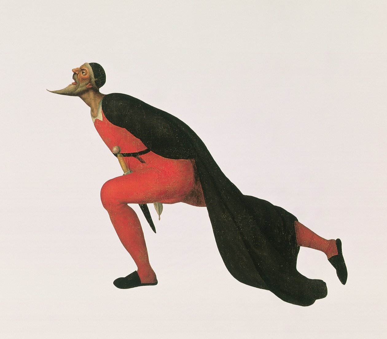 Personaje de una Obra de Teatro (detalle) de French School