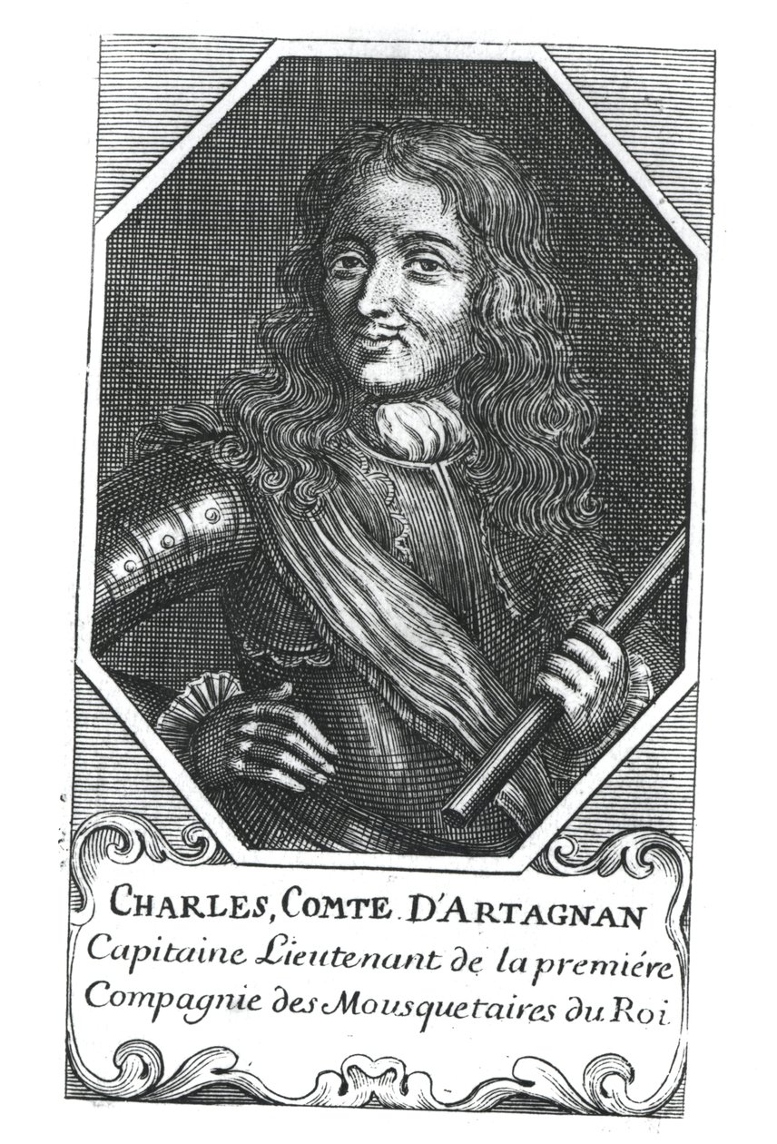 Charles de Montesquiou (1611-73) Conde de Artagnan de French School