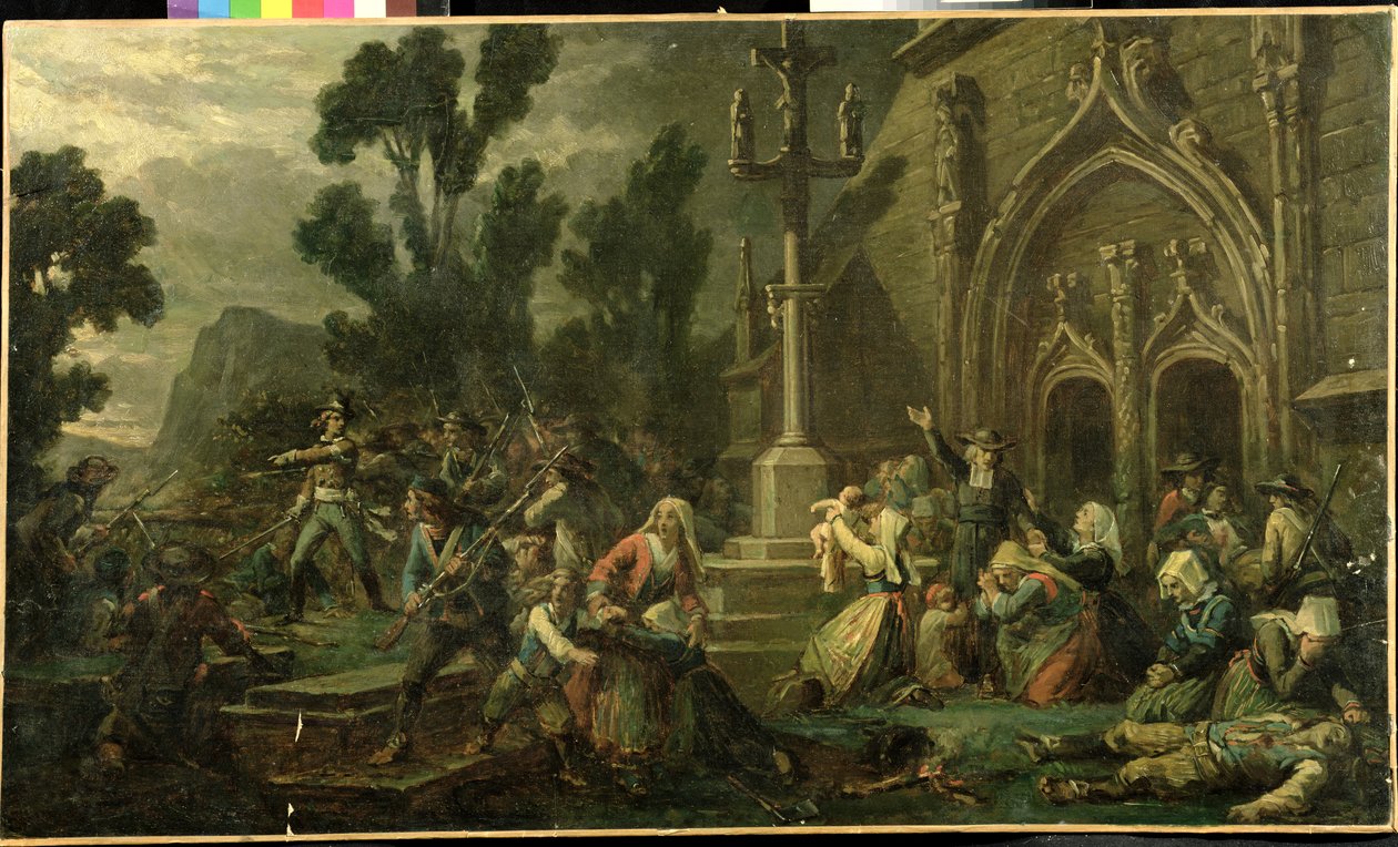 Chuanes en la Vendée de French School