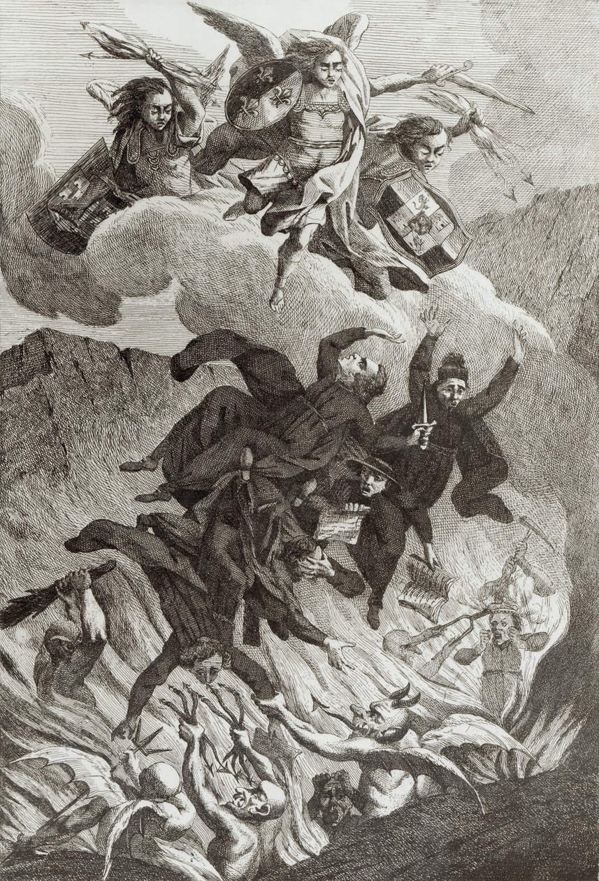 Condenación de los jesuitas, 6 de agosto de 1762 de French School