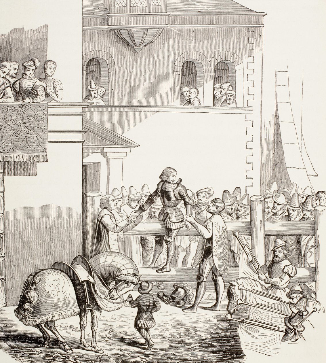 Degradación de un caballero, de 